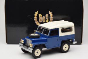 Land Rover Lightweight Series III Dark Blue BoS Models 1:18 BOS382 Resin - image 6 of 6