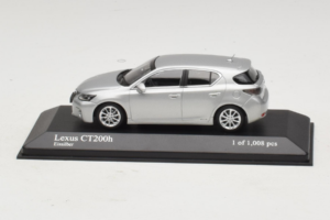 Lexus CT200h Silver Minichamps 1:43 410166001 Diecast