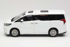 Lexus LM300h White Pearl Kyosho 1:18 08963WP Diecast - image 4 of 8