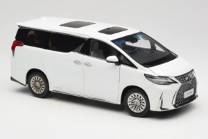 Lexus LM300h White Pearl Kyosho 1:18 08963WP Diecast - image 6 of 8