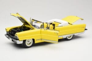 Lincoln Premiere Convertible Yellow Sun Star 1:18 4641 Diecast - image 2 of 8