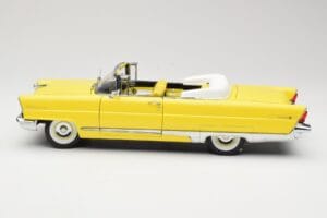 Lincoln Premiere Convertible Yellow Sun Star 1:18 4641 Diecast - image 4 of 8