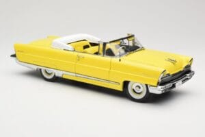 Lincoln Premiere Convertible Yellow Sun Star 1:18 4641 Diecast - image 6 of 8