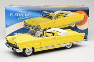 Lincoln Premiere Convertible Yellow Sun Star 1:18 4641 Diecast - image 8 of 8