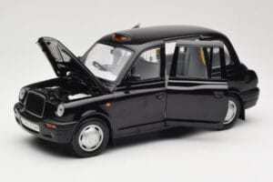 London Taxi TX1 Black Sun Star 1:18 1120 Diecast - image 2 of 8