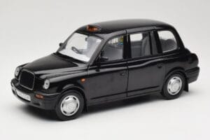 London Taxi TX1 Black Sun Star 1:18 1120 Diecast