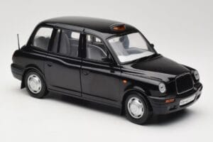 London Taxi TX1 Black Sun Star 1:18 1120 Diecast - image 6 of 8