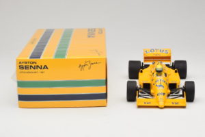 Lotus 99T Honda #12 A. Senna Team Lotus 1987 Minichamps 1:18 540871812 Diecast - image 6 of 7