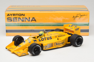 Lotus 99T Honda #12 A. Senna Team Lotus 1987 Minichamps 1:18 540871812 Diecast - image 7 of 7
