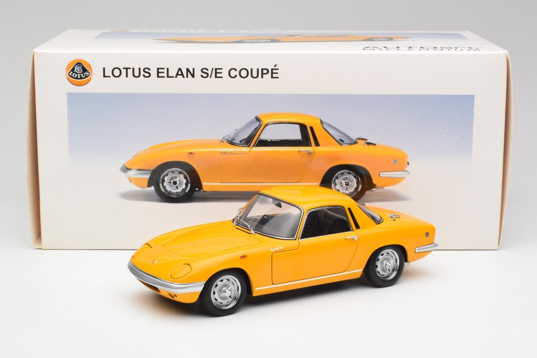 Lotus Elan S/E Racing Yellow AUTOart 1:18