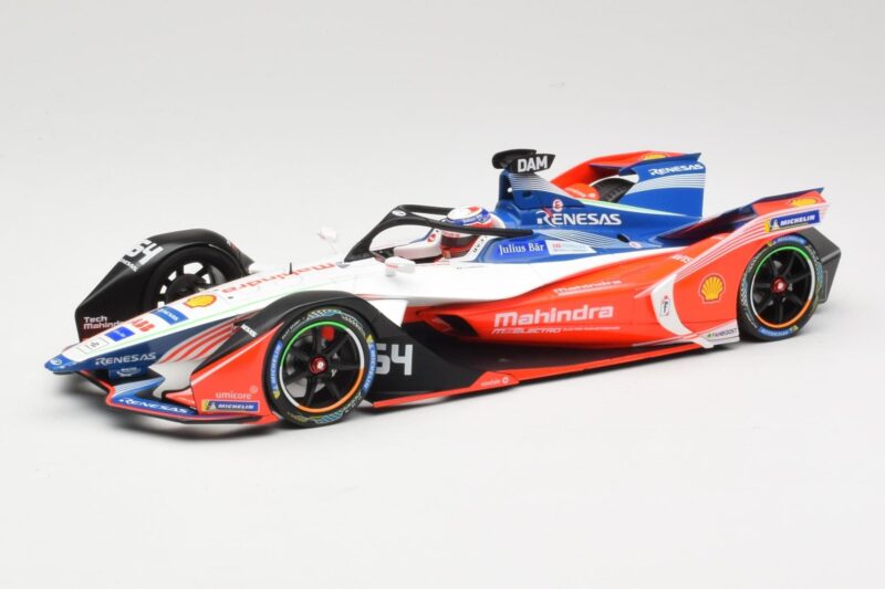 Mahindra M5Electro Mahindra Racing #64 J. D'Ambrosio Formula E Season 5 2019 Minichamps 1:18 Mahindra M5Electro Mahindra Racing #64 J. D'Ambrosio Formula E Season 5 2019 Minichamps 1:18 114180064 Diecast