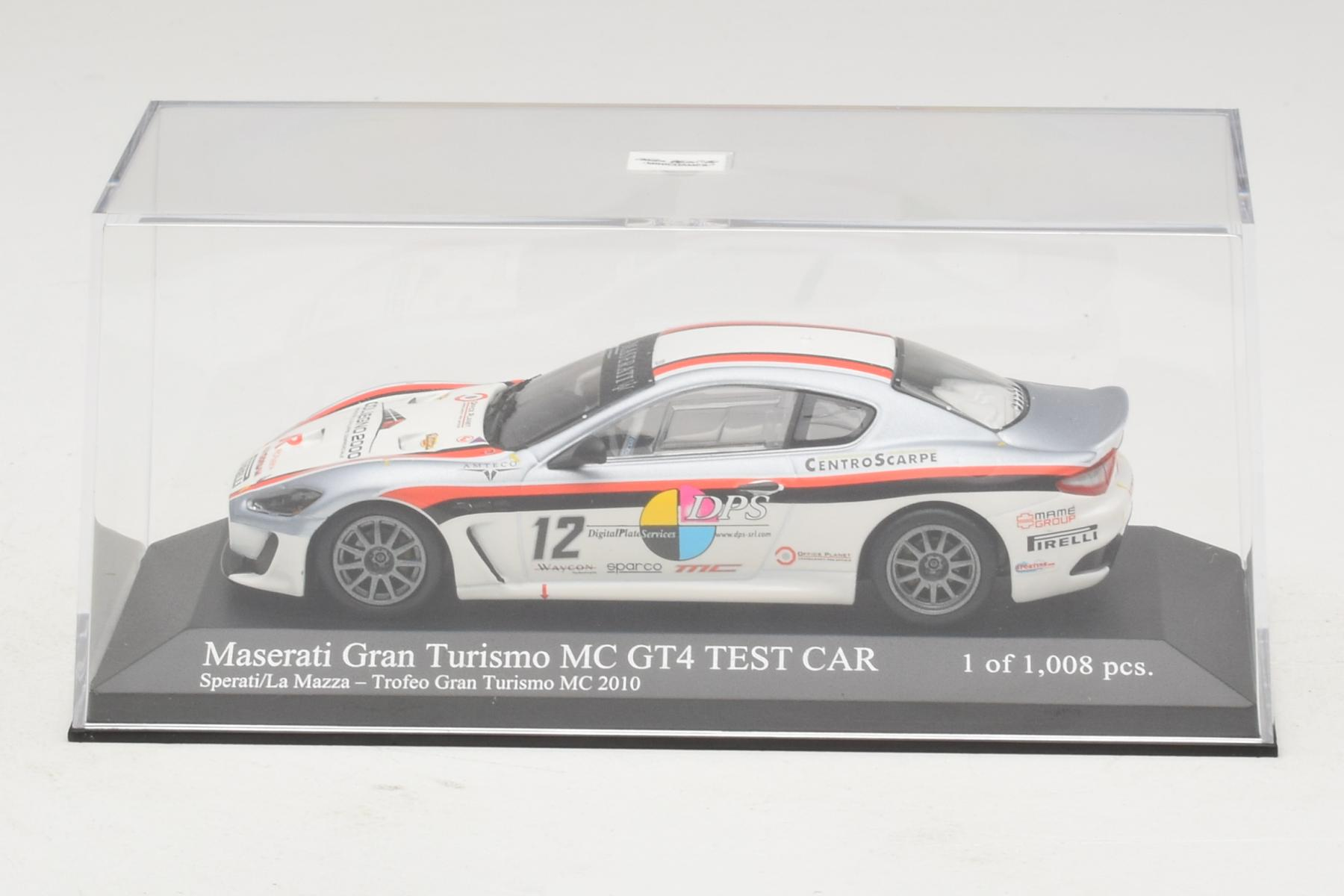 Minichamps Maserati GranTurismo MC GT4 #12 1:43 Model