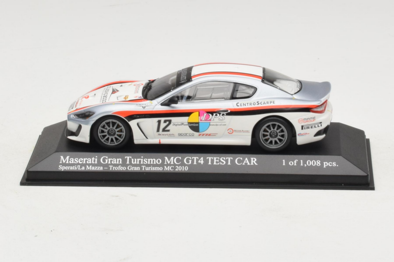 Maserati GranTurismo MC GT4 #12 Sperati / La Mazza Maserati MC 2010 Minichamps 1:43 Maserati GranTurismo MC GT4 #12 Sperati / La Mazza Maserati MC 2010 Minichamps 1:43 400101212 Diecast