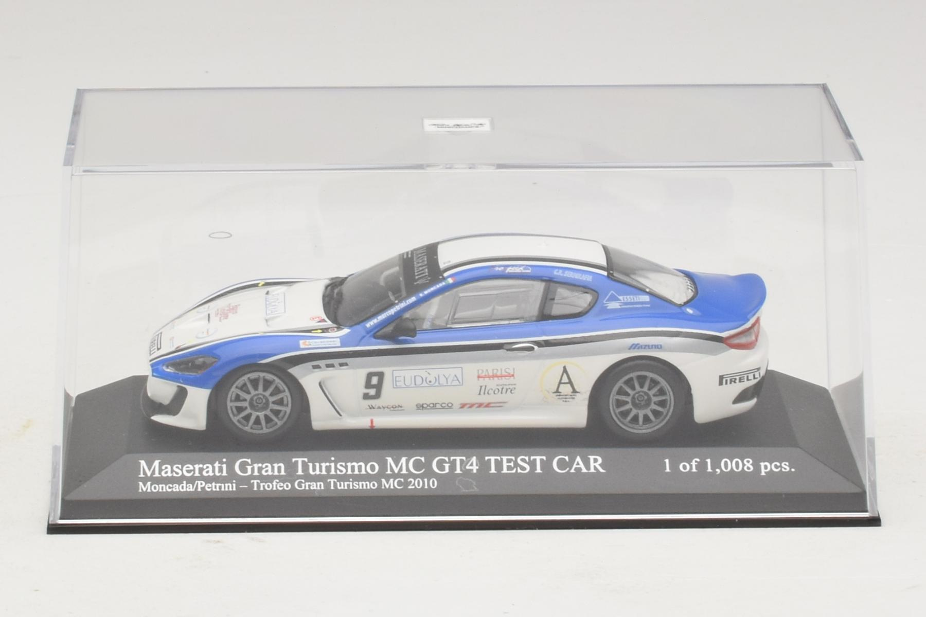 Minichamps Maserati GranTurismo MC GT4 #9 1:43