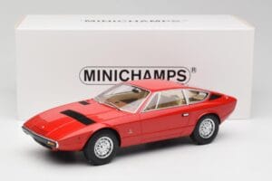 Maserati Khamsin Red Minichamps 1:18 107123821 Resin - image 6 of 6