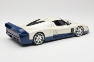Maserati MC12 White Blue Hot Wheels 1:18 G7158 Diecast - image 3 of 8
