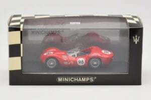 Maserati Tipo 61 #98 C. Shelby Times Mirror Grand Prix Riverside 1960 Minichamps 1:43 400601298 Diecast - image 4 of 4