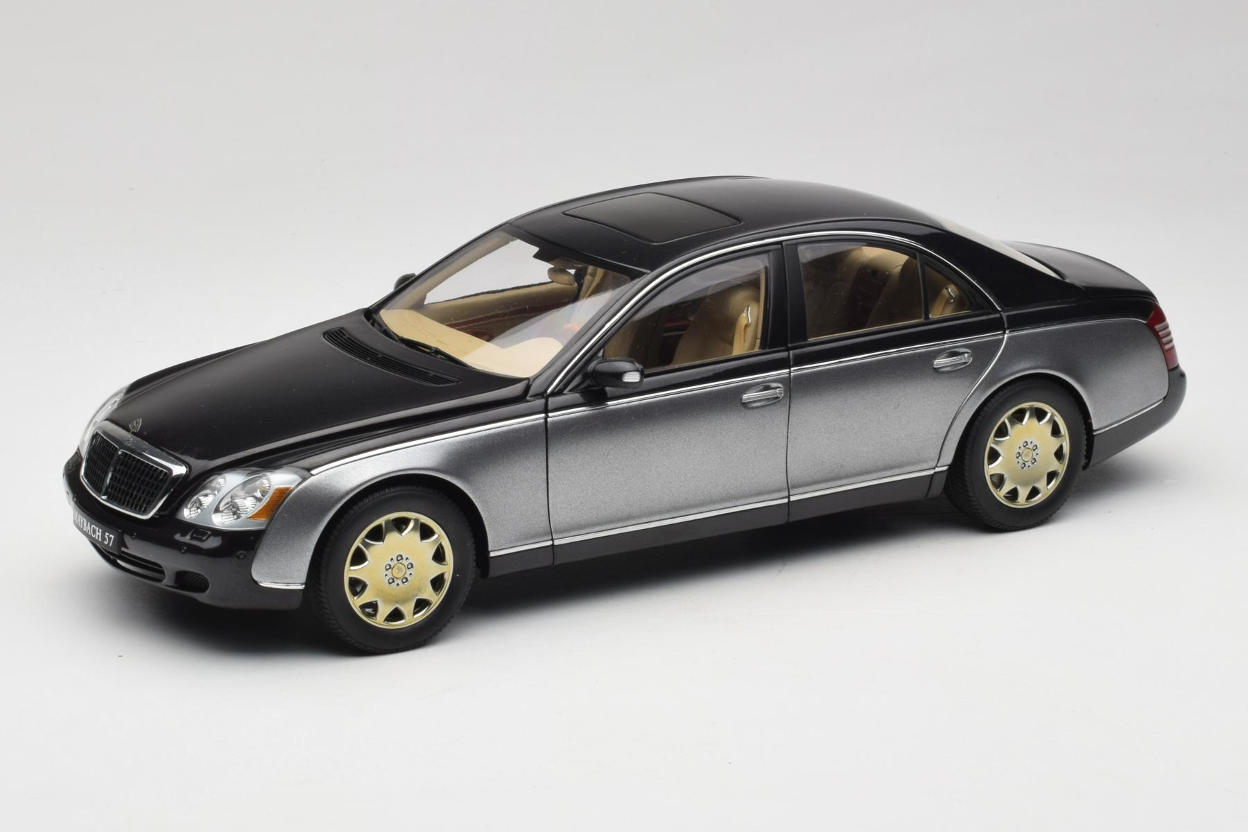 AUTOart Maybach 57 SWB 1:18 Caspian Black Diecast