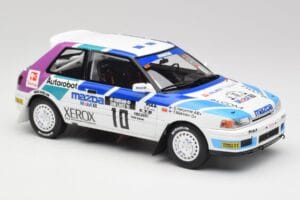 Mazda 323 GTX #10 T. Makinen / S. Harjanne 1000 Lakes Rally 1991 Otto 1:18 OT1099 Resin - image 4 of 6