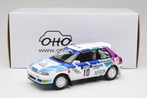 Mazda 323 GTX #10 T. Makinen / S. Harjanne 1000 Lakes Rally 1991 Otto 1:18 OT1099 Resin - image 6 of 6