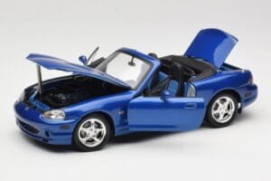 Mazda MX-5 NA 10th Anniversary Blue Metallic Gate 1:18 01071 Diecast - image 2 of 8