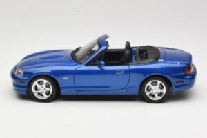 Mazda MX-5 NA 10th Anniversary Blue Metallic Gate 1:18 01071 Diecast - image 4 of 8