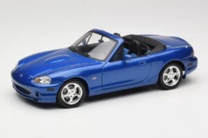 Mazda MX-5 NA 10th Anniversary Blue Metallic Gate 1:18 Mazda MX-5 NA 10th Anniversary Blue Metallic Gate 1:18 01071 Diecast