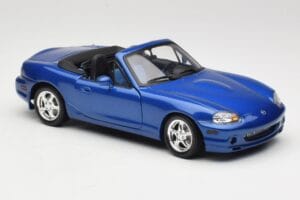 Mazda MX-5 NA 10th Anniversary Blue Metallic Gate 1:18 01071 Diecast - image 6 of 8
