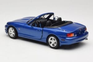 Mazda MX-5 NA 10th Anniversary Blue Metallic Gate 1:18 01071 Diecast - image 7 of 8