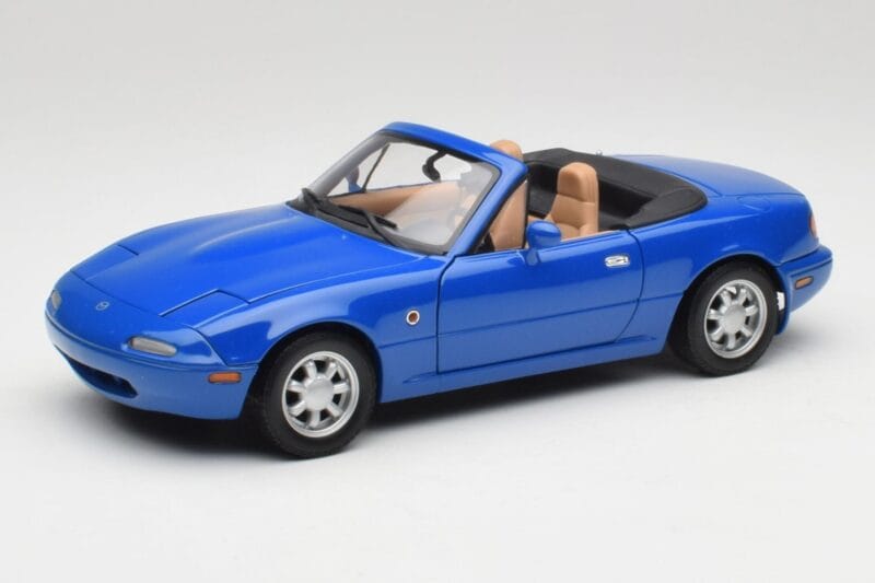 Mazda MX-5 NA Twilight Blue Mica Gate 1:18 1013 Diecast