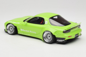 Mazda RX-7 FD Rocket Bunny Pearl Green Otto 1:18 OT1155 Resin - image 5 of 6
