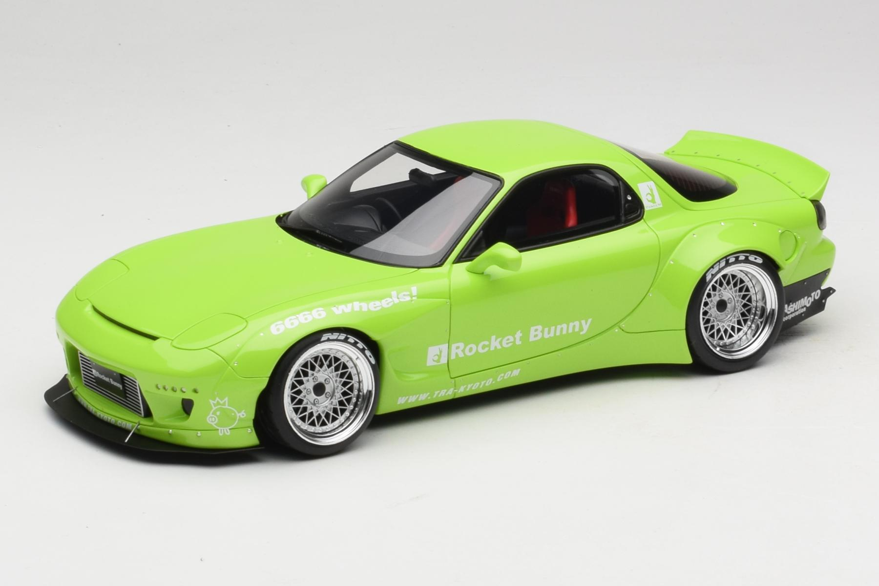 1/18　otto（京商）RX-7　FD Otto Mazda RX-7 FD Rocket Bunny 1:18 Resin Replica