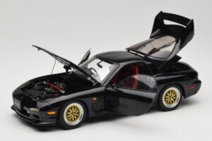 Mazda RX-7 FD Tuned Version Brilliant Black AUTOart 1:18 75968 Diecast - image 2 of 8