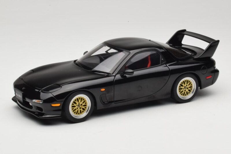 Mazda RX-7 FD Tuned Version Brilliant Black AUTOart 1:18 75968 Diecast