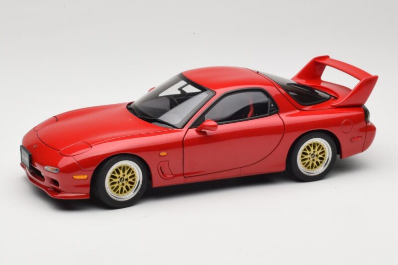 Mazda RX-7 FD Tuned Version Vintage Red AUTOart 1:18 75969 Diecast