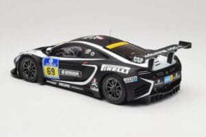 McLaren 12C GT3 Dorr Motorsport #69 C. Adams / M. Klasen 24 Hours Nurburgring 2013 Minichamps 1:18 151131369 Diecast - image 5 of 6