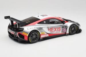 McLaren 12C GT3 Hexis Racing #107 O. Panis / F. Cazenave 24 Hours of Spa 2013 Minichamps 1:18 151131397 Diecast - image 2 of 6