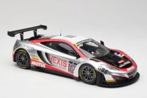 McLaren 12C GT3 Hexis Racing #107 O. Panis / F. Cazenave 24 Hours of Spa 2013 Minichamps 1:18 151131397 Diecast - image 4 of 6