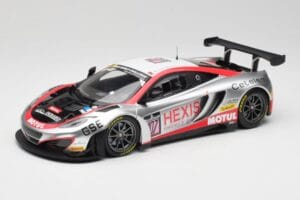 McLaren 12C GT3 Hexis Racing #107 O. Panis / F. Cazenave 24 Hours of Spa 2013 Minichamps 1:18 151131397 Diecast
