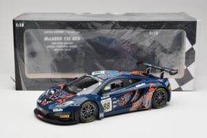 McLaren 12C GT3 #88 Von Ryan Racing A. Barff / T. Goodwin / B. Senna Spa 24 Hours 2013 Minichamps 1:18 151131388 Diecast - image 6 of 6