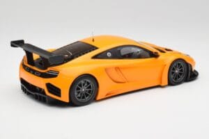 McLaren 12C GT3 Papaya Orange Minichamps 1:18 151121391 Diecast - image 2 of 6