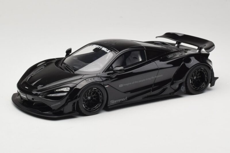 McLaren 720S LB Works Black GT Spirit 1:18 McLaren 720S LB Works Black GT Spirit 1:18 GT516 Resin
