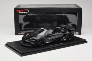 McLaren 720S Liberty Walk Black TopSpeed 1:18 TS0587 Resin - image 6 of 6