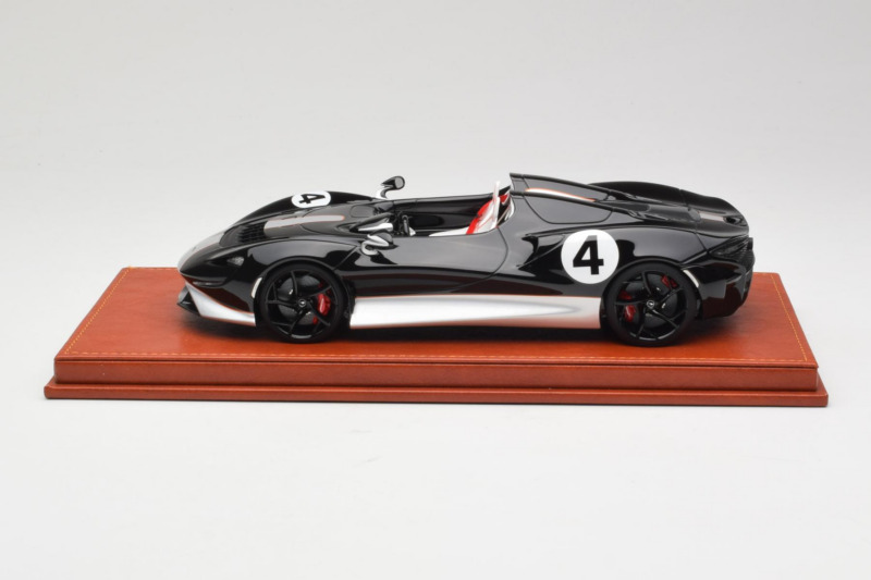 McLaren Elva Black Silver AB Models 1:18 REMC022 Resin