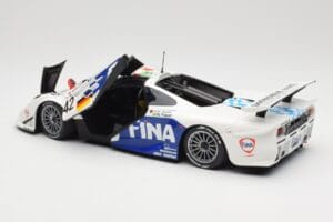 McLaren F1 GTR BMW Motorsport #42 J. Lehto / S. Soper / N. Piquet 24 Hours of Le Mans 1997 Minichamps 1:18 530133742 Diecast - image 5 of 8