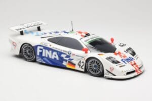 McLaren F1 GTR BMW Motorsport #42 J. Lehto / S. Soper / N. Piquet 24 Hours of Le Mans 1997 Minichamps 1:18 530133742 Diecast - image 6 of 8