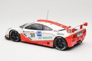 McLaren F1 GTR GT1 #30 West Competition J. Nielsen 1996 UT Models 1:18 39624 Diecast - image 7 of 8