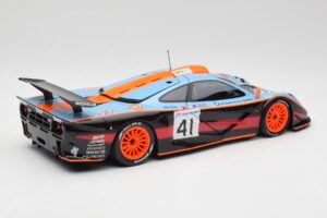 McLaren F1 GTR Gulf #41 P. Gounon / S. Oloffson 24 Hours of Le Mans 1997 Minichamps 1:18 530133741 Diecast - image 3 of 8