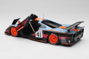 McLaren F1 GTR Gulf #41 P. Gounon / S. Oloffson 24 Hours of Le Mans 1997 Minichamps 1:18 530133741 Diecast - image 5 of 8