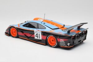 McLaren F1 GTR Gulf #41 P. Gounon / S. Oloffson 24 Hours of Le Mans 1997 Minichamps 1:18 530133741 Diecast - image 7 of 8